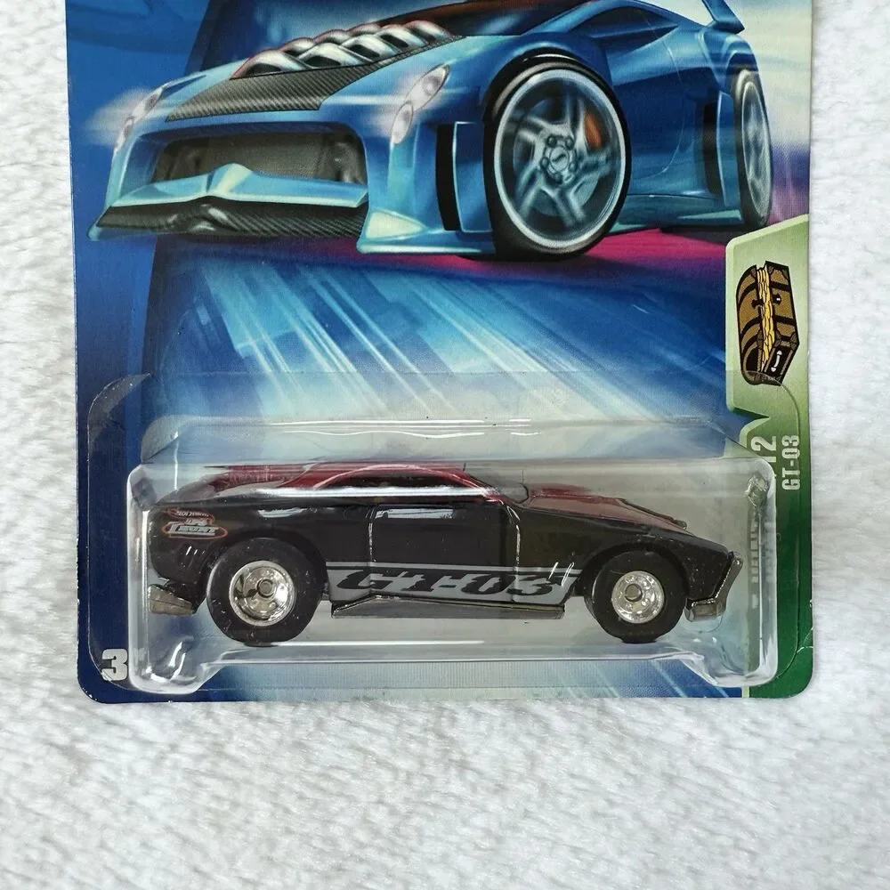 Hot Wheels 2004 TREASURE HUNT #2 of 12 GT-03 Real Riders T-Hunt Car